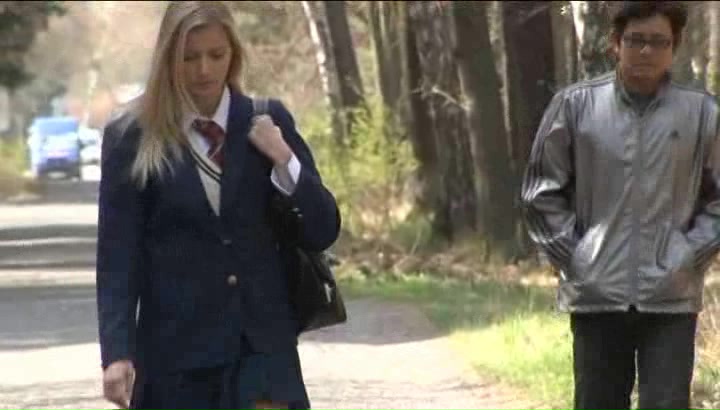 Schoolgirrl stalked in japan